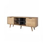 Hanah Home Sina 3619 Soporte para TV Roble Zafiro y Antracita